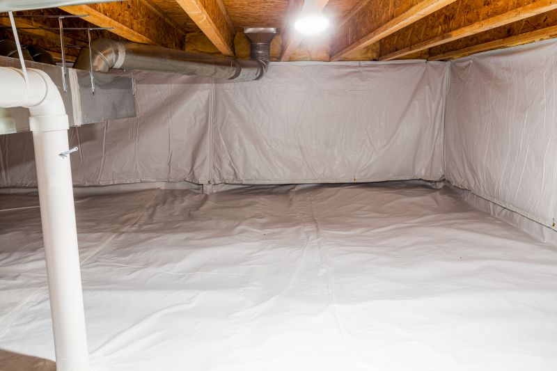 Insulation and Vapor Barrier